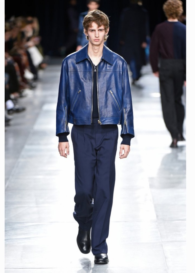 جاكيت من أقمشة الجلد الفاخر بتوقيع Paul Smith