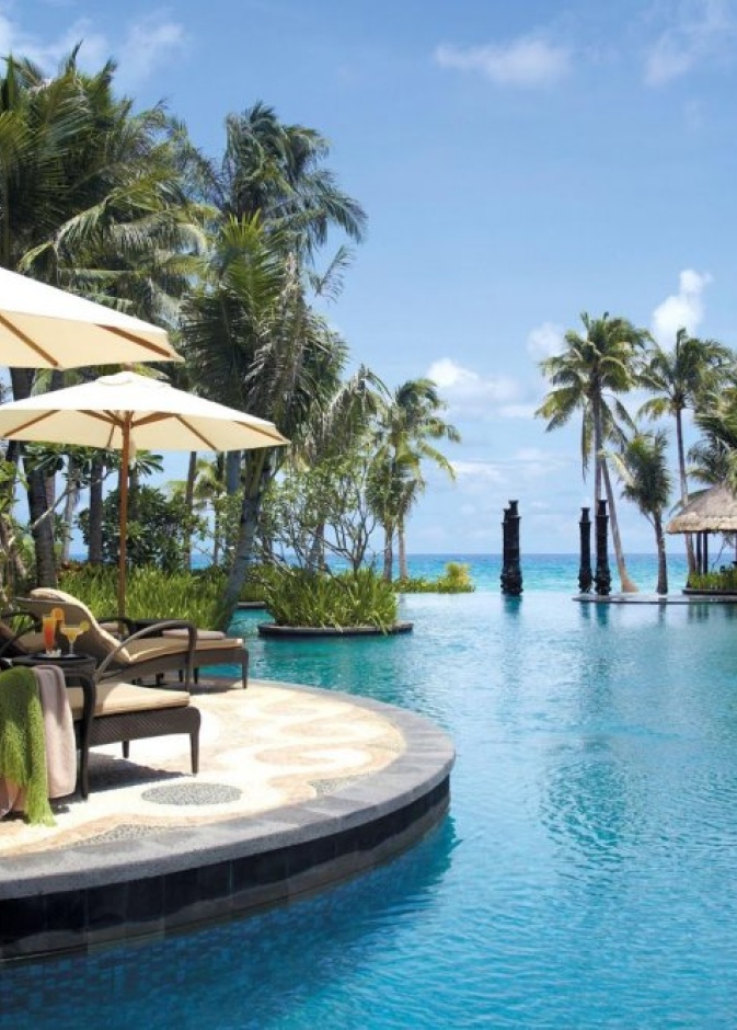 منتع وسبا Shangri-La’s Boracay – إقامة الحفلات على الشاطئ Shangri-La’s Boracay Resort & Spa - Beach View