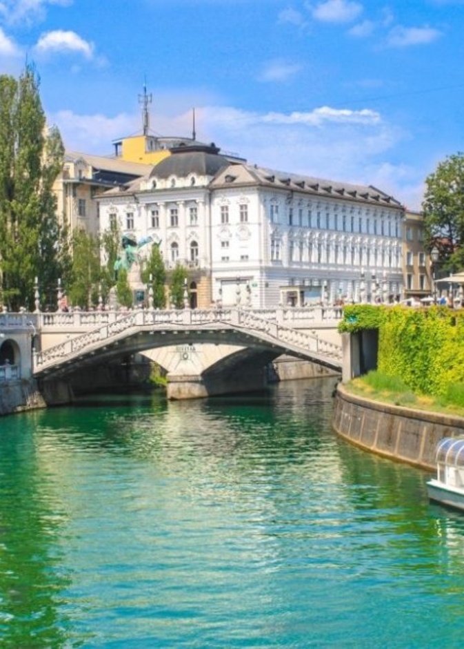 سحر النهر في ليوبليانا