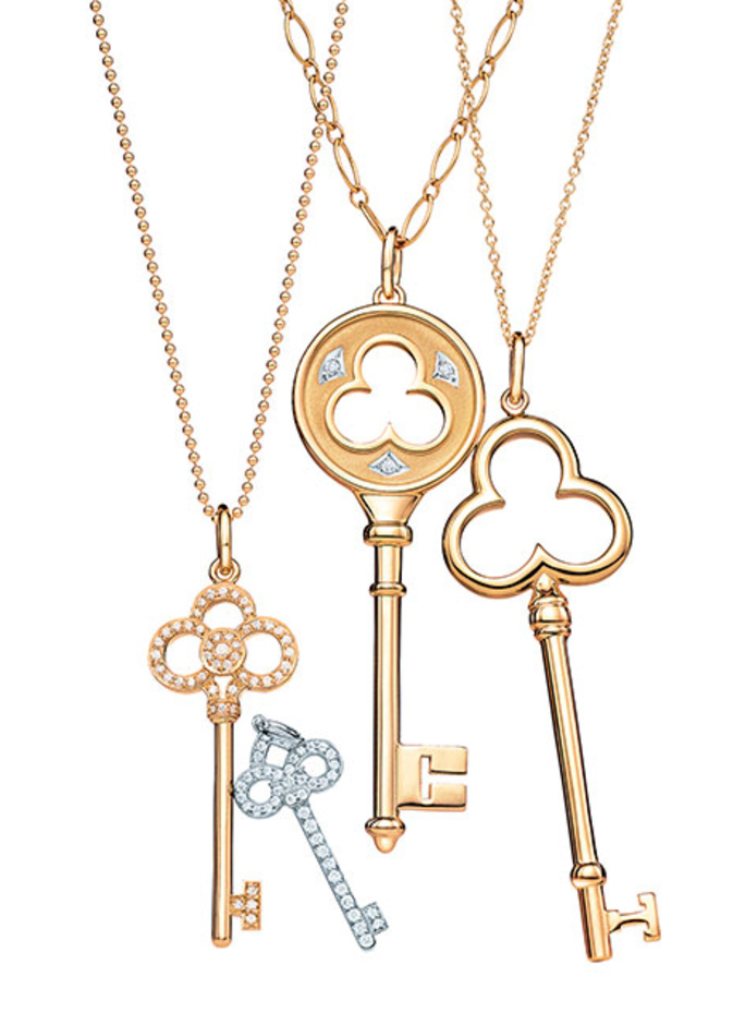 أقراط Paloma Picasso® Loving Heart مع الألماس من الذهب