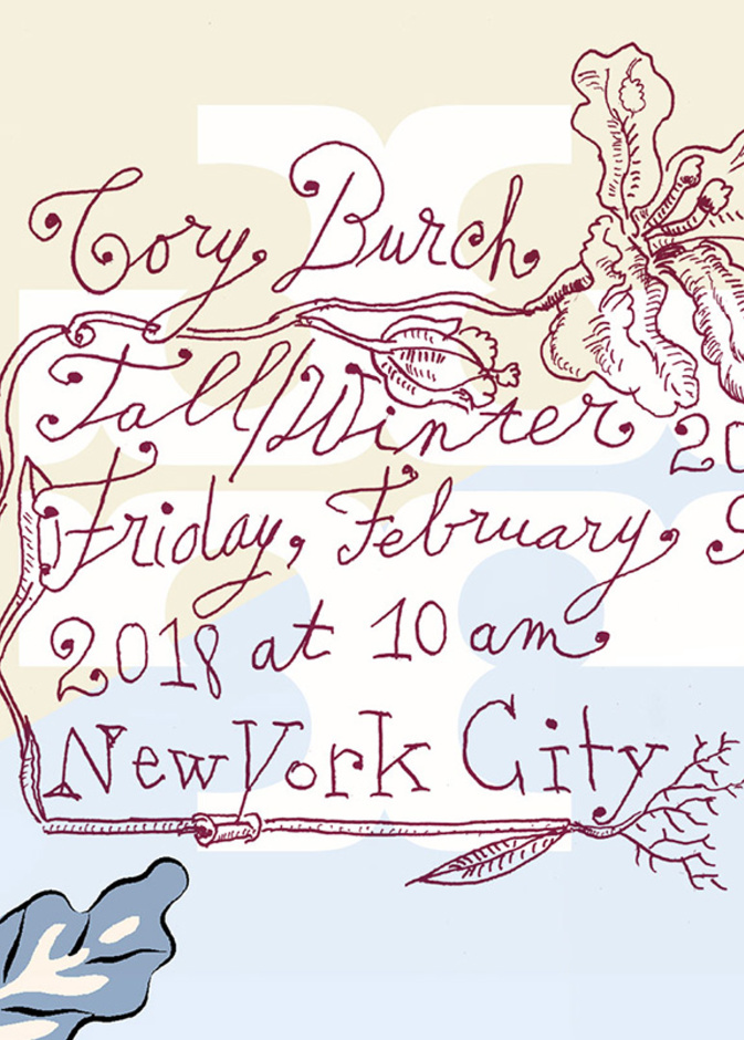 عرض أزياء Tory Burch لخريف شتاء 2018