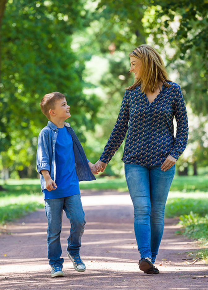 فوائد المشي للاطفال