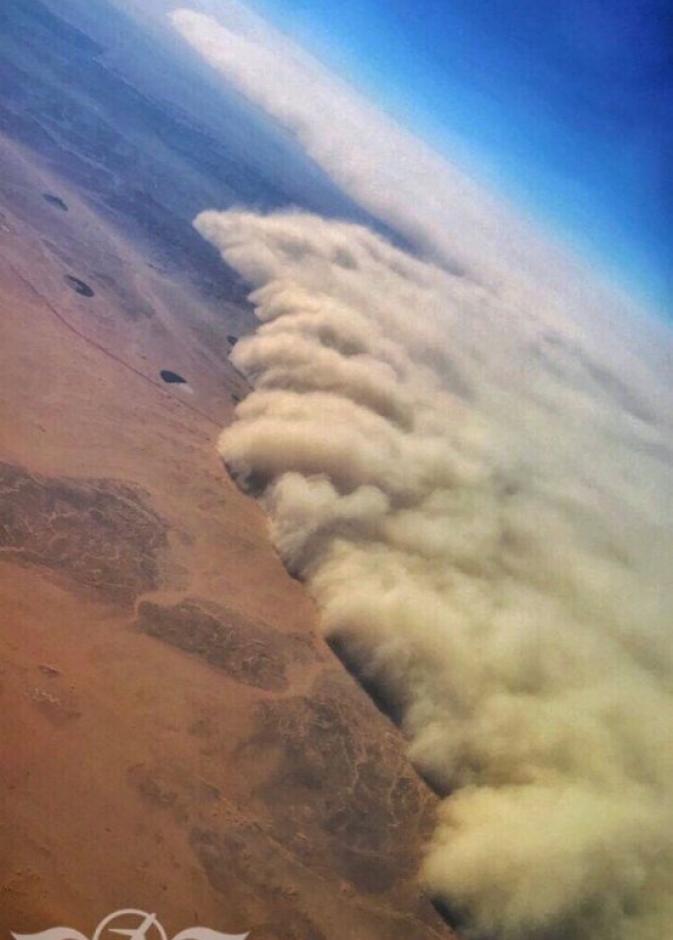 عاصفة وادي الدواسر 