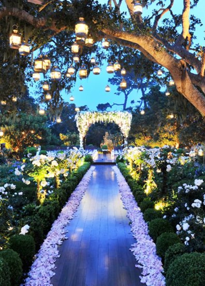 يمكنك وضع بوفيه الحلوى في مدخل قاعة الزفاف