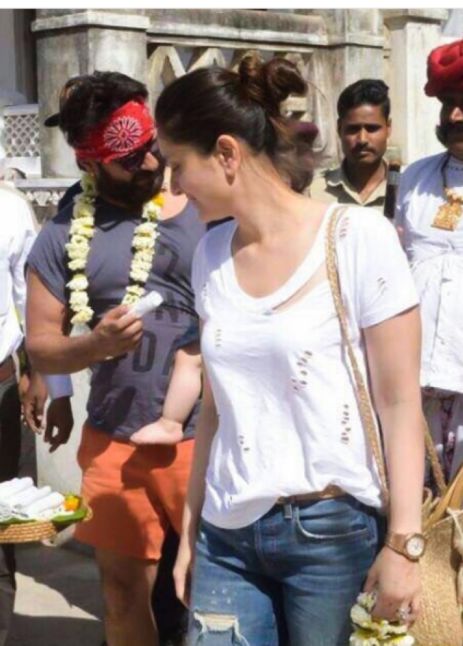 صور من رحلة كارينا كابور إلى ولاية راجستان الهندية