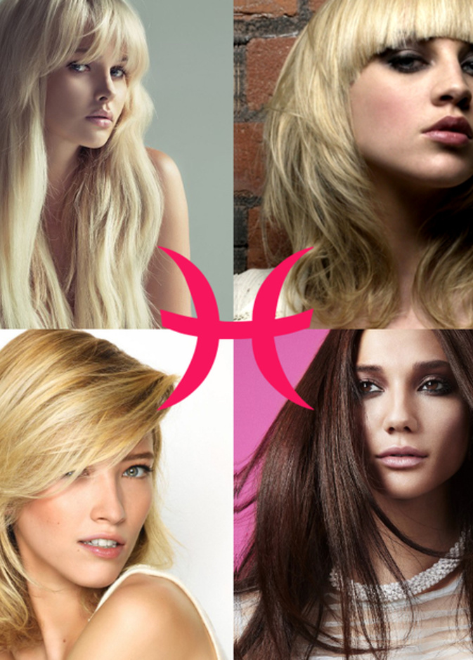 الوان الشعر الدافئة تناسب شخصيتها الحساسة كالأشقر الفاتح أو الذهبي واللون الاسود