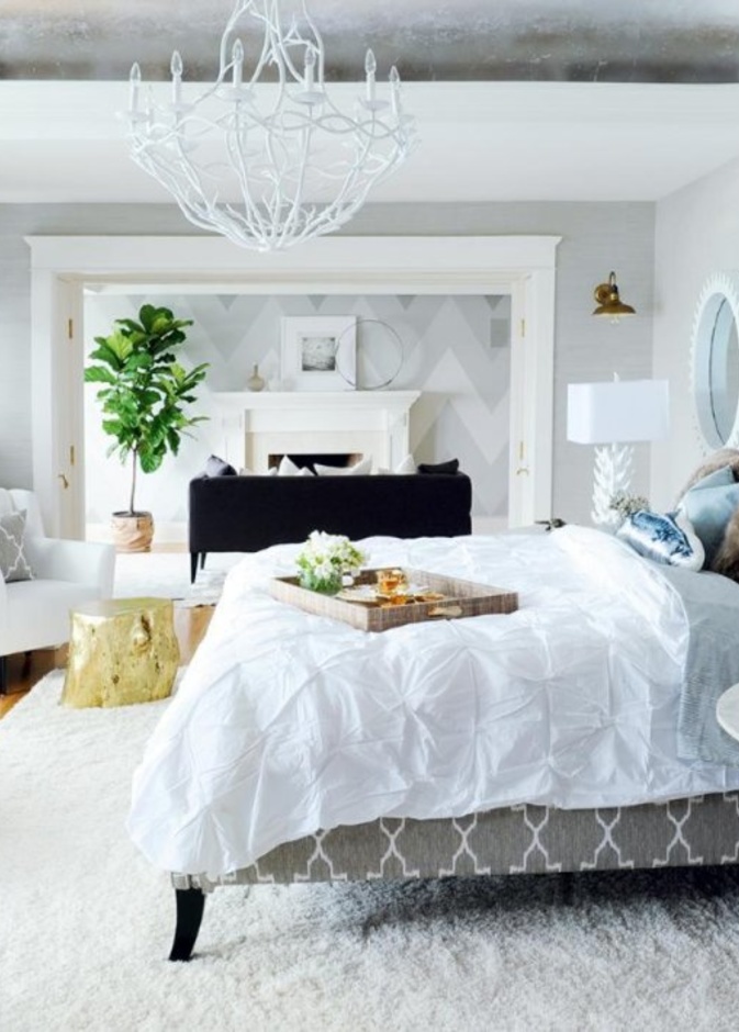 زيني غرفة النوم بالنباتات المميزة