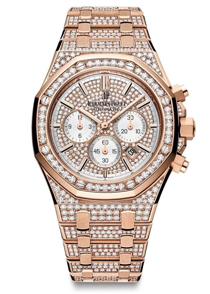 أجمل ساعات أوديمار بيغيه المزينة بالألماس