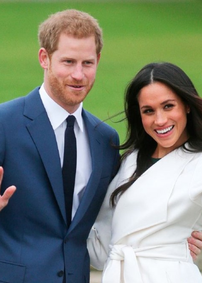 ميغان ماركل مع الامير هاري