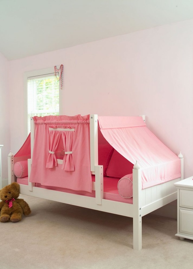 تصميم سرير معلق لغرف الأطفال.