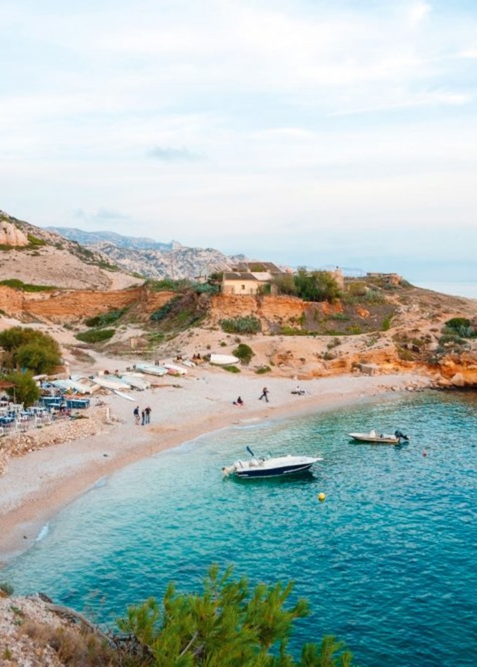 البلدة القديمة في مرسيليا.