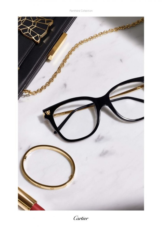 نظارات Panthère De Cartier بانتير دو كارتييه لموسم ربيع وصيف 2018