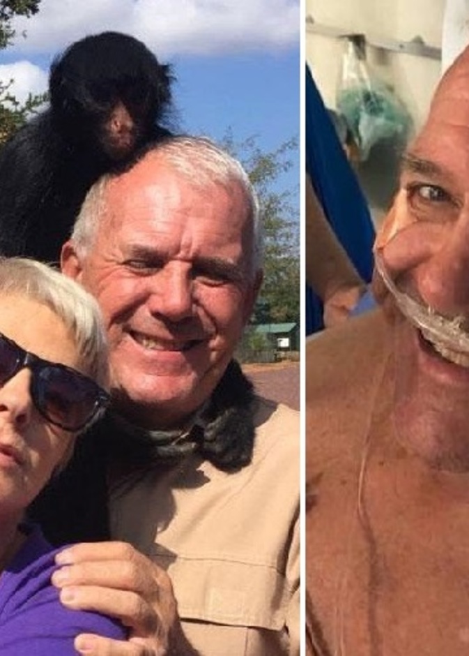 رعب بمنتجع سياحي من أسد يسحل مالكه