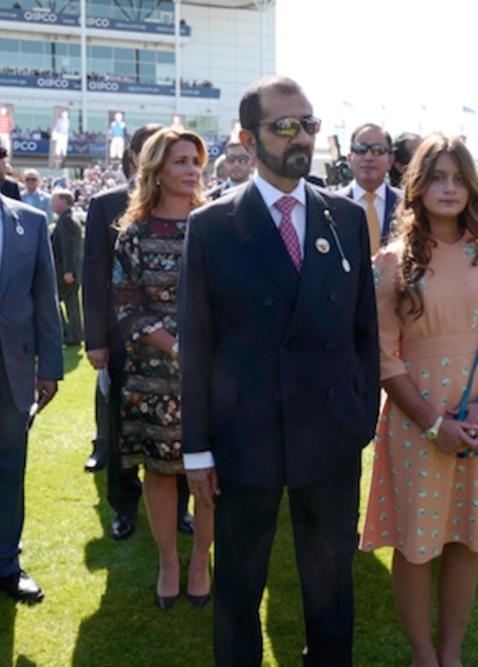  الشيخ محمد بن راشد يشهد سباق جينيز الإنجليزي