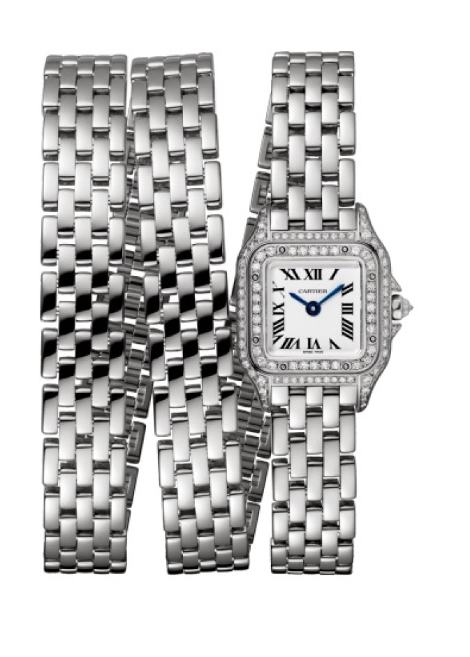 ساعة بولغاري من الذهب الأبيض والوردي والأصفر