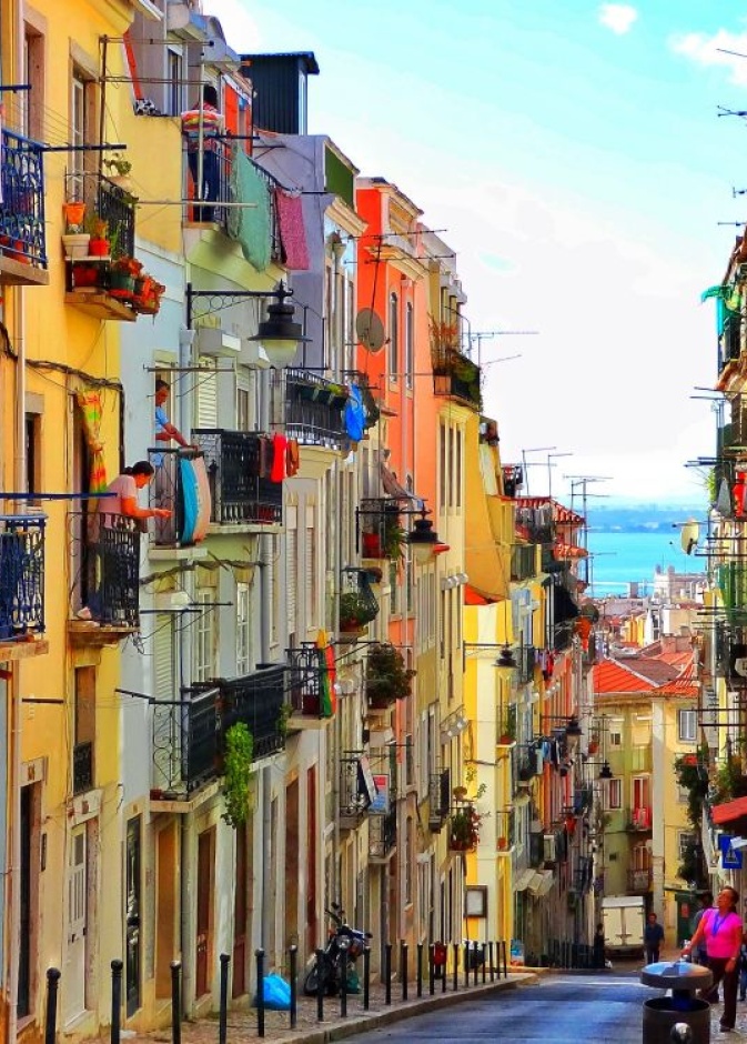 متعة السياحة في لشبونة