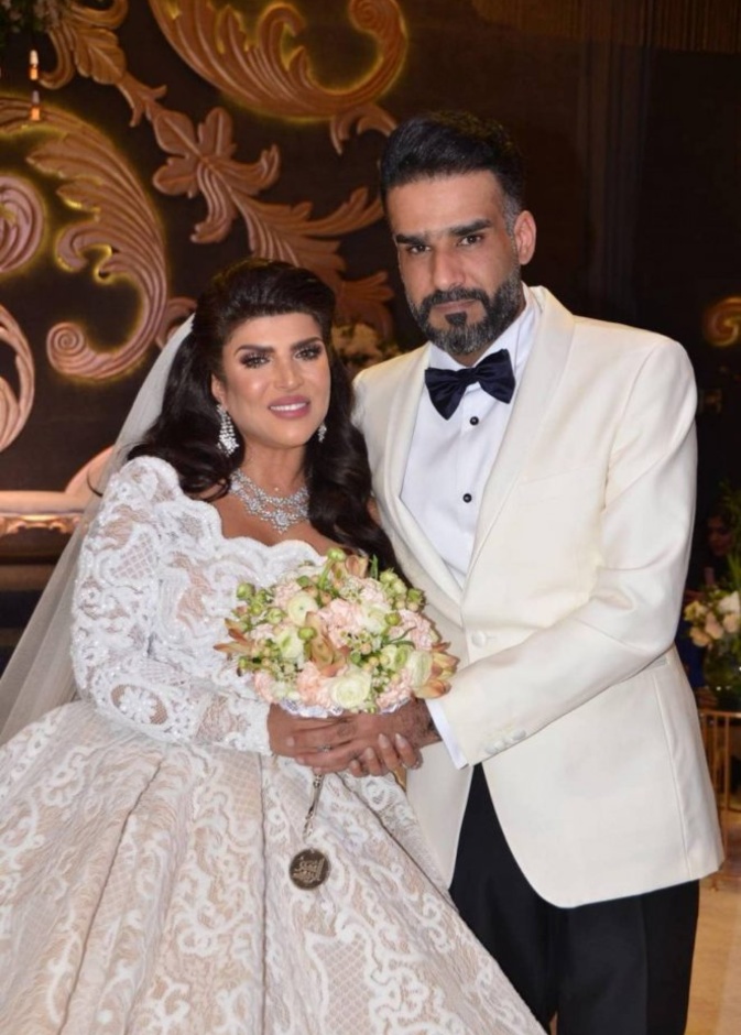 رؤى الصبان الى جانب حمود الفايز