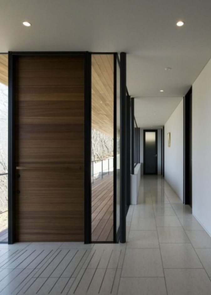 باب المنزل بتصميم مودرن