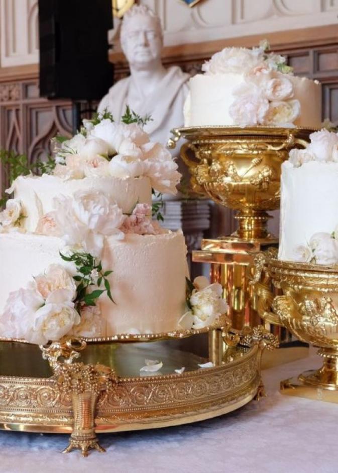 كعكة زفاف ميغان ماركل لا تشبه الكعكات التقليدية