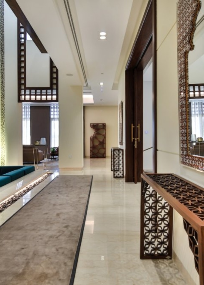 ديكور شرقي لفيللا فخمة