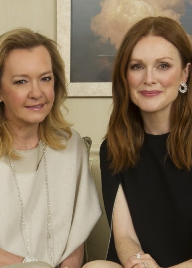 كارولين شوفيلي مع جوليان مور