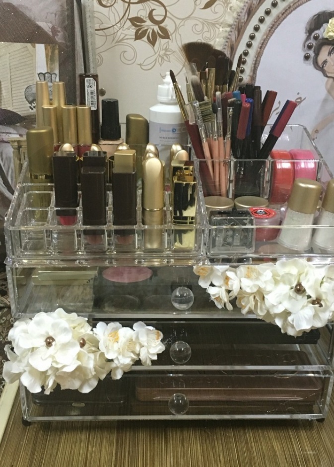 استخدام الورود في تزيين الدبش