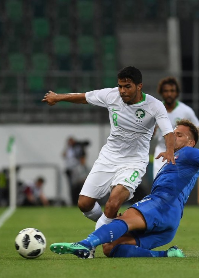 المنتخب السعودي يخسر أمام إيطاليا