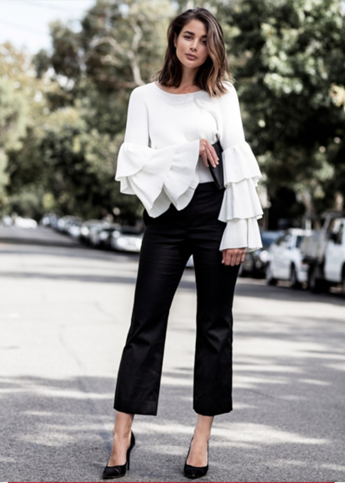 اختاري أجمل موديلات البلايز الكم طويل لمختلف المناسبات