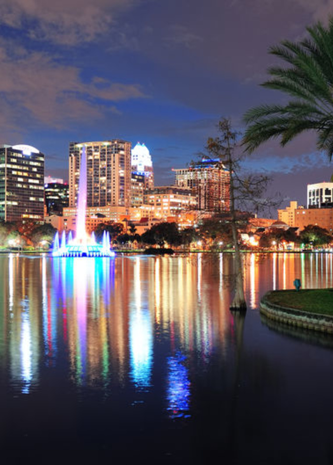 من مدن الملاهي في اورلاندو