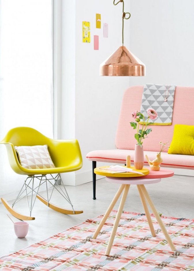 الألوان الصيفية في ديكور المنزل للمظهر جذاب و مميز