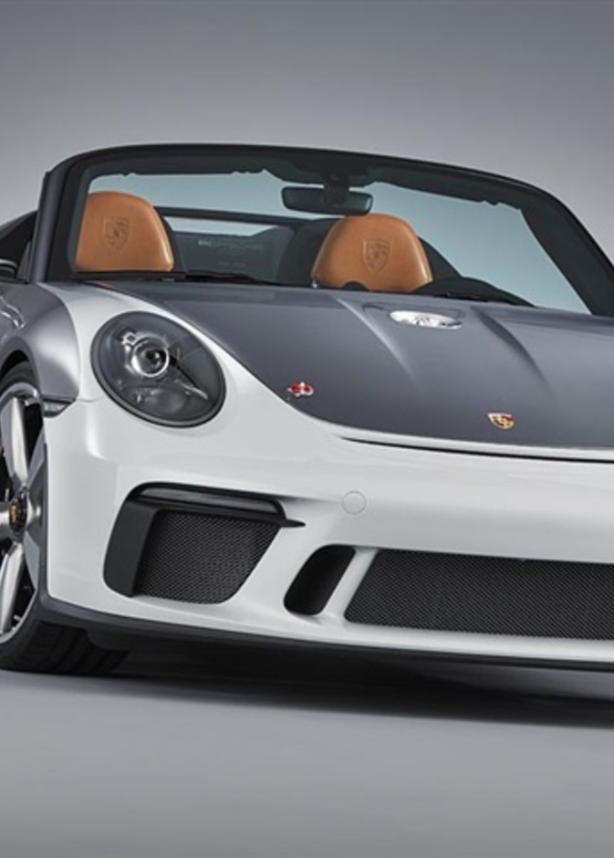 "بورشه" تنشر صور الاختبارية "Speedster Concept 911" الجديدة