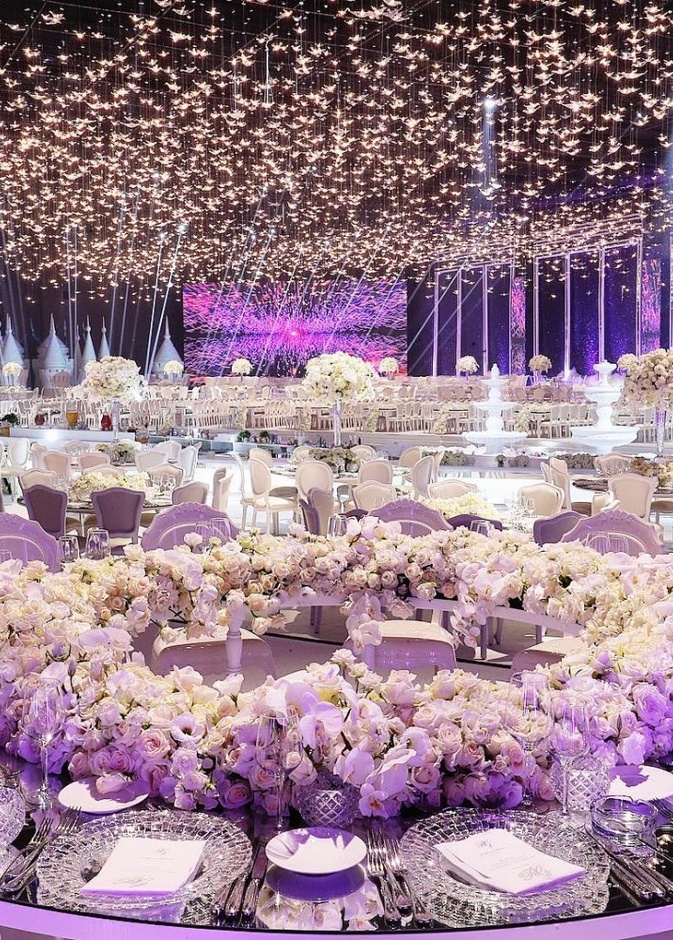 زينة قاعات الافراح من Bianca Events