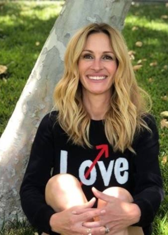 الجميلة جوليا روبرتس تنضم أخيرا إلى انستقرام وهذه أول صورة!