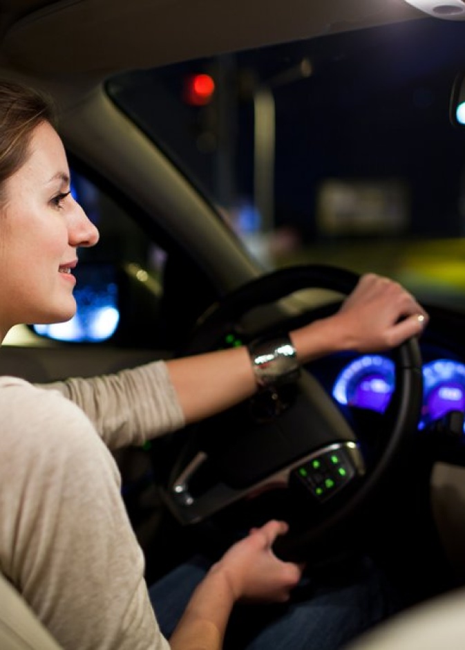 نصائح القيادة الليلية