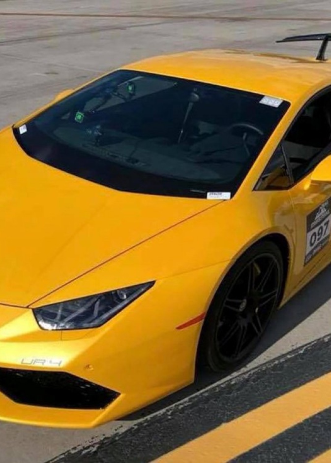 لامبورغيني هوراكان تحطم الرقم القياسي