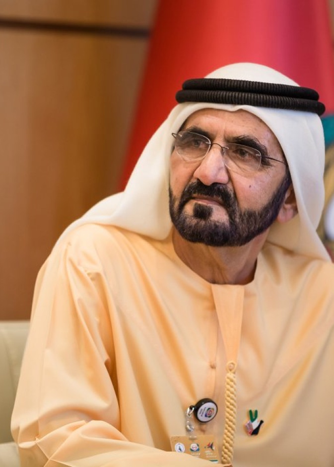 الشيخ محمد بن راشد آل مكتوم، نائب رئيس الدولة رئيس مجلس الوزراء حاكم دبي