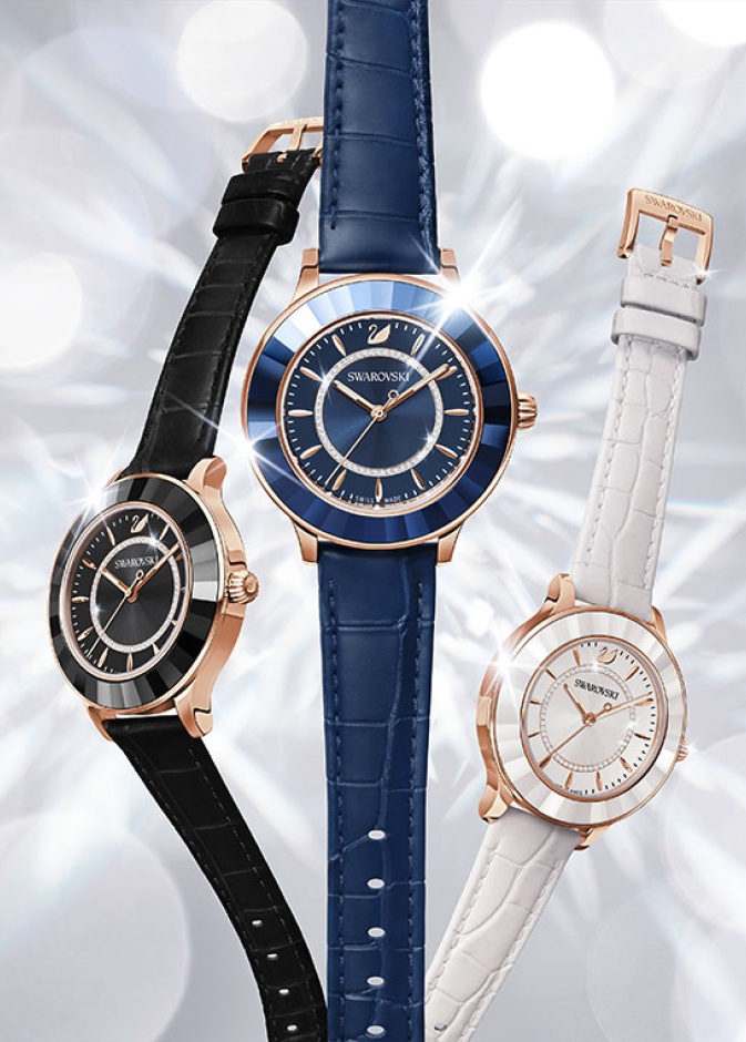 مجموعة ساعات Swarovski 2018 متعددة الاستخدامات ومواكبة للموضة