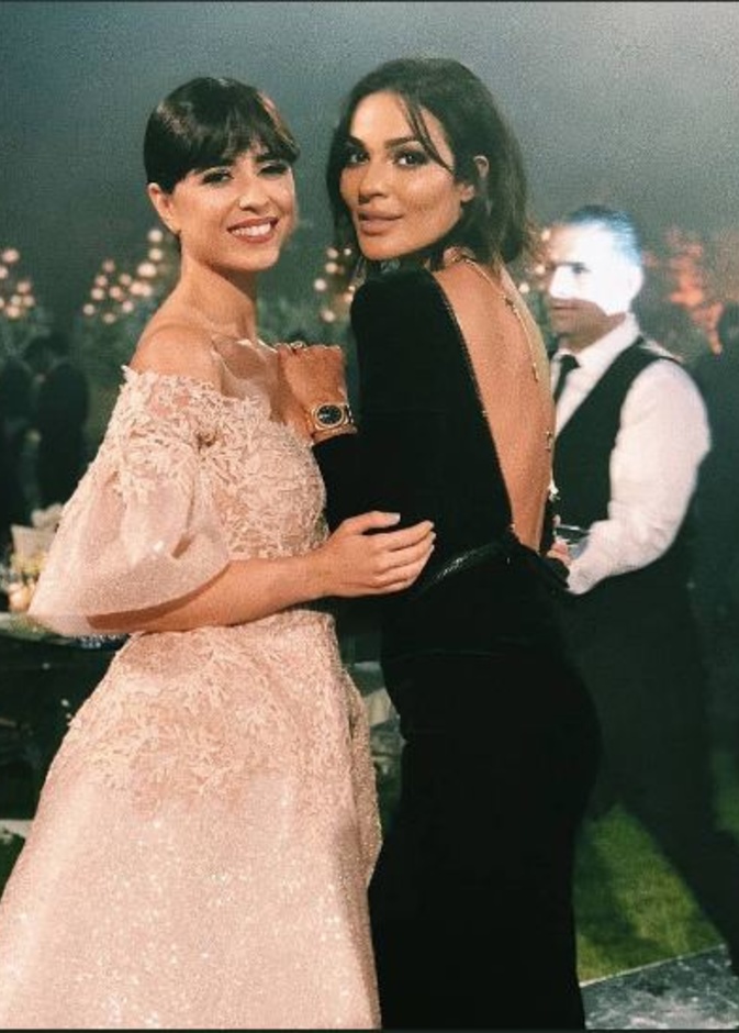 لقاء سويدان وحمادة هلال مع العروس