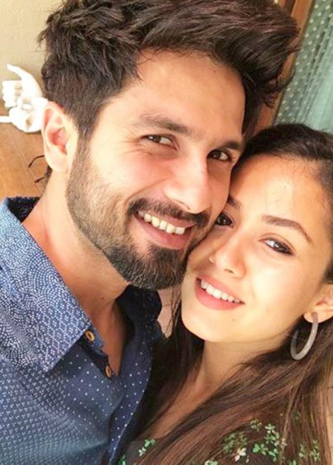 ميرا راجبوت تحتفل بالذكرى السنوية الثالثة لزوجها من شاهيد كابور