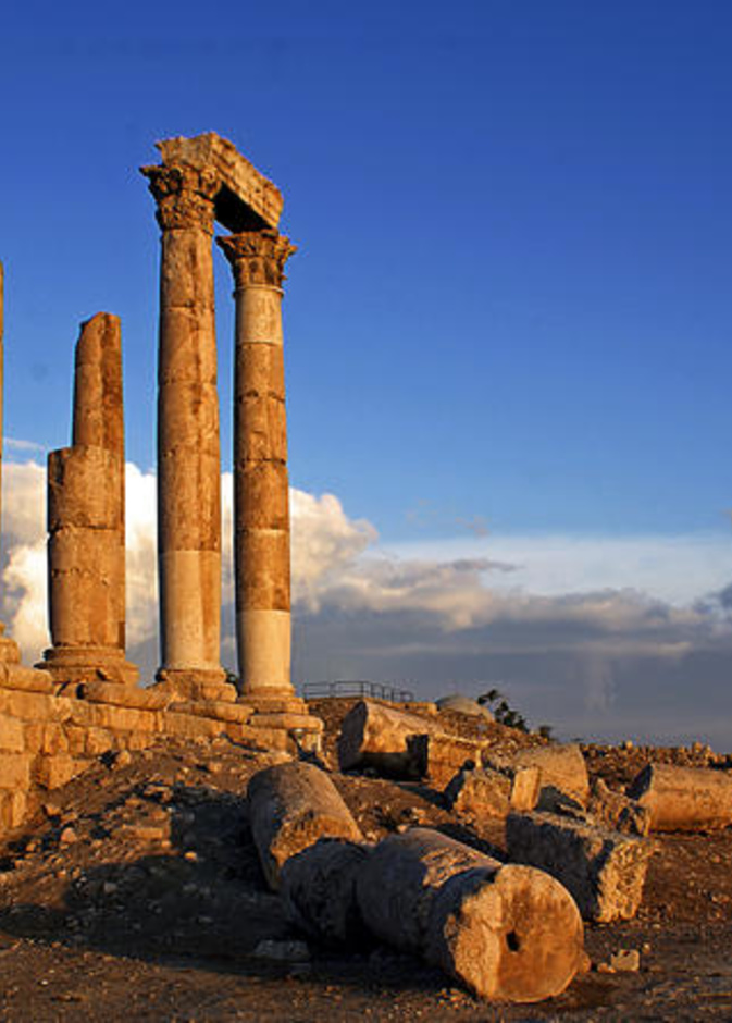 مشهد محيط بمتحف الاردن.