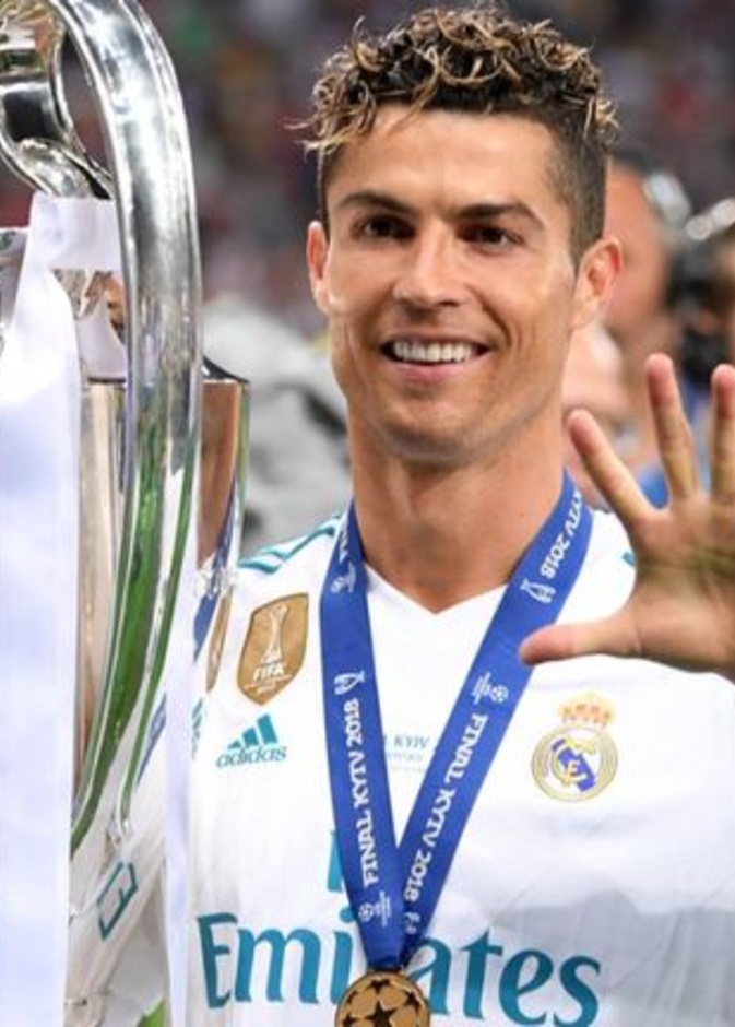  كريستيانو رونالدو أفضل لاعب في العالم 5 مرات