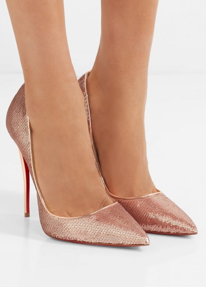 Jimmy Choo صندل ذهبي كعب عالي من