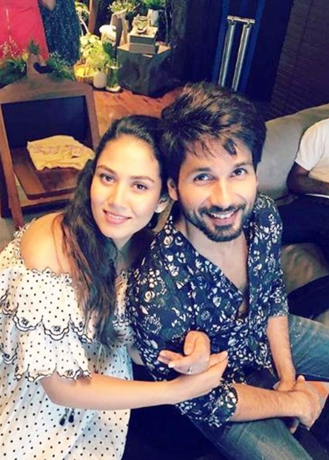  ميرا راجبوت وشاهيد كابور يستضيفان حفل baby shower