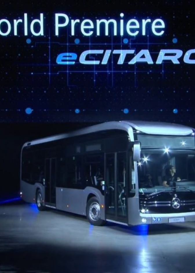 مرسيدس ستنتج حافلة تعمل بالكهرباء فقط