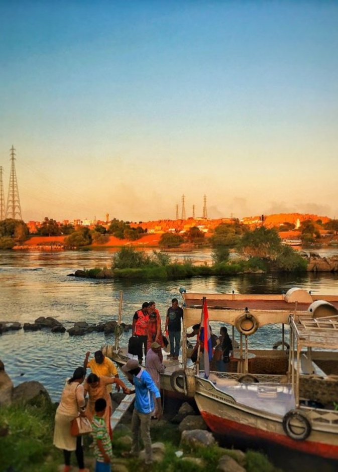 روعة الاسترخاء في مدينة النوبة المصرية