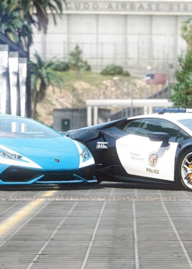 الشرطة في الإمارات Bugatti Veyron