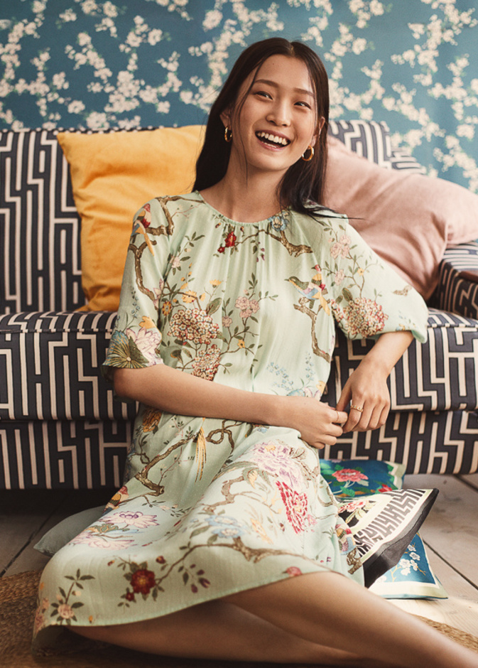 تشكيلة نسائية جديدة ثمرة التعاون بين H&M و GP & J BAKER