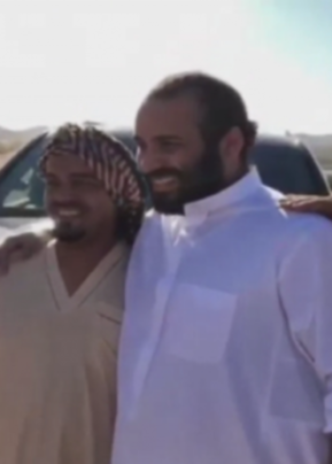 من لقاء ولي العهد السعودي الشباب في نيوم