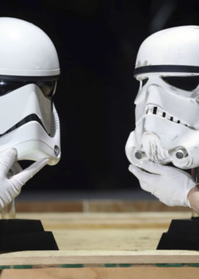 600 قطعة استخدمت في تصوير أشهر الأفلام العالمية مثل حرب النجوم