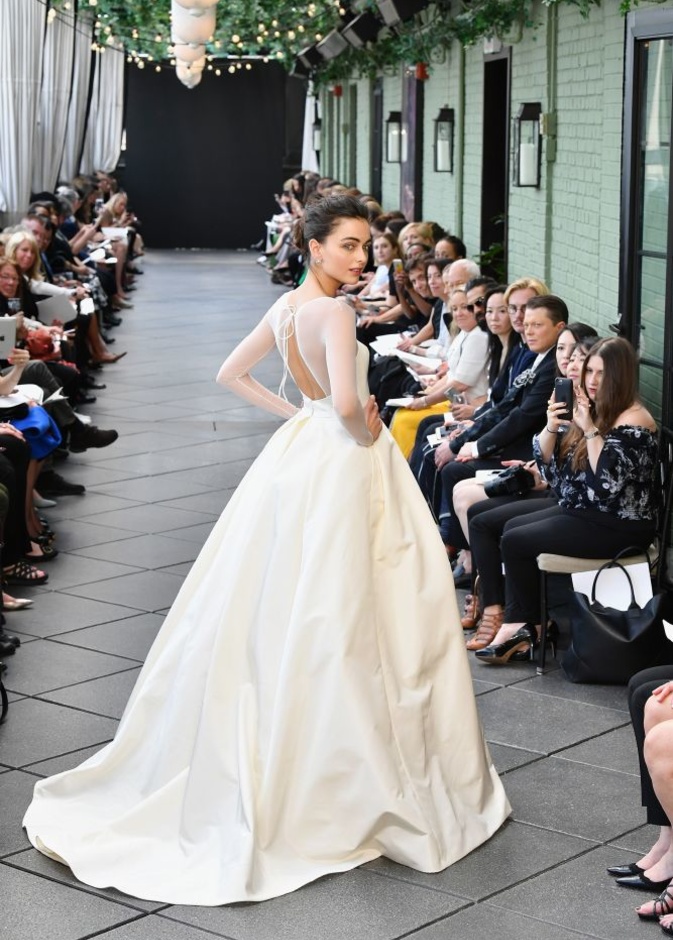 فساتين زفاف منفوشة 2018 من مجموعة ماركيزا Marchesa